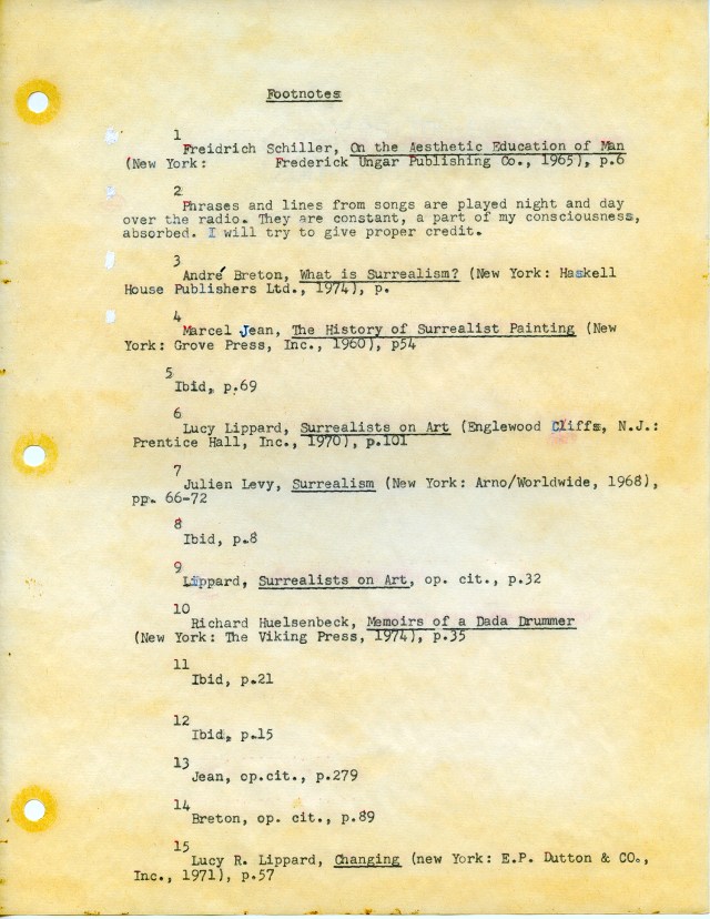 Footnotes 1-15 © Catherine Rutgers 2012