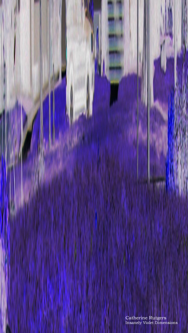 Insanely Violet Dimensions © Catherine Rutgers 2013