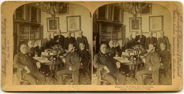 President McKinley and His Cabinet 1900