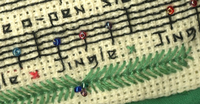 Jingle Bells Detail by Marian Cogsdill; Image © Cat Rutgers 2018