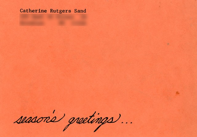 Season's Greetings 1988