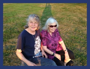 Catherine and Gloria in the Hudson Valley, August 29, 2015